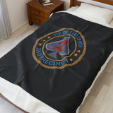 Tip of the Spear Velveteen Plush Blanket